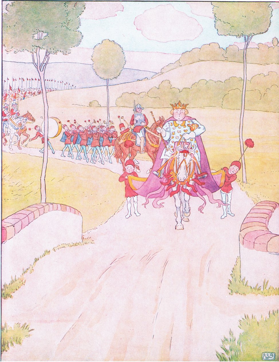 Všichni královští koně a všichni královští muži už nedokázali Humptyho dát dohromady od Leonard Leslie Brooke