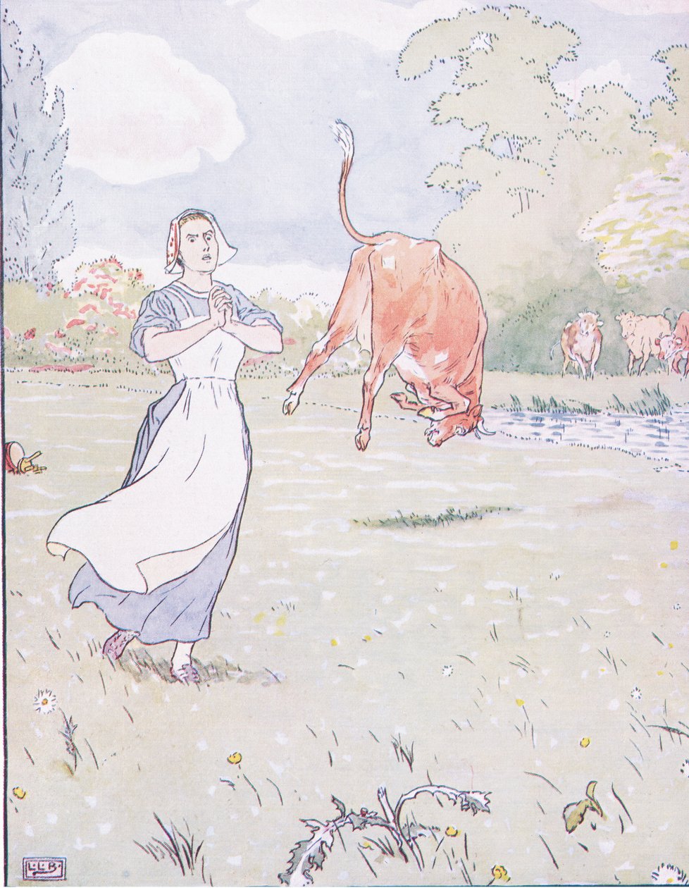 Tady matka křičel, uvnitř červené krávy od Leonard Leslie Brooke