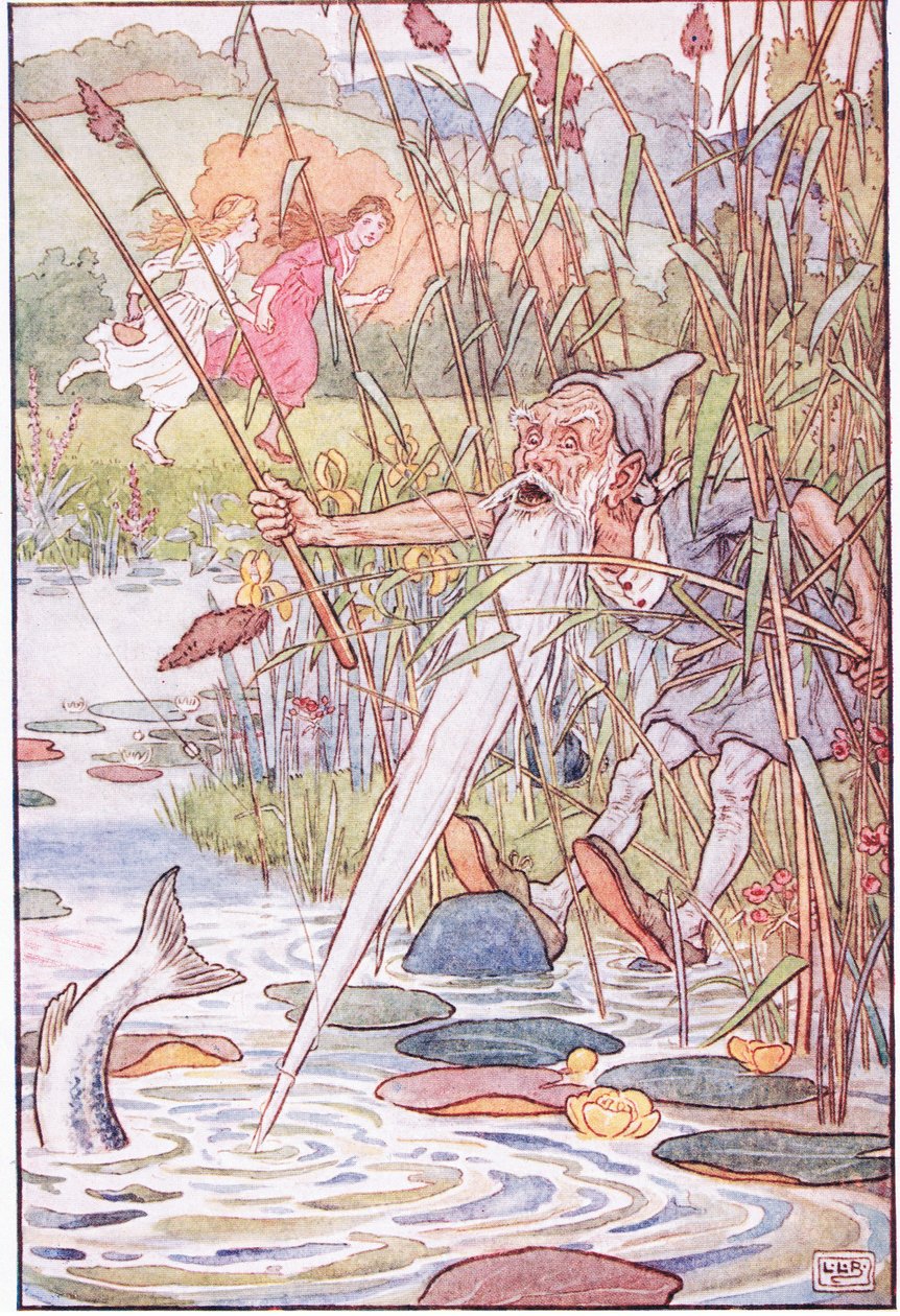 Sněhurka a červená růže, 20. léta 20. století od Leonard Leslie Brooke