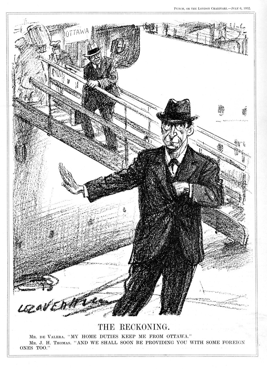 Eamon De Valera odmítl příležitost zúčastnit se Ottawské konference v roce 1932 od Leonard Raven Hill