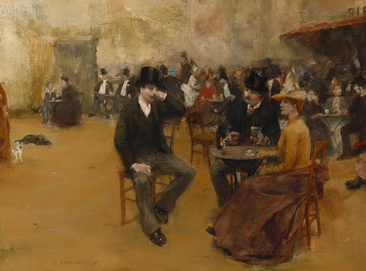 Krásné období; La Belle Epoque, 1888 od Leonard Raven Hill