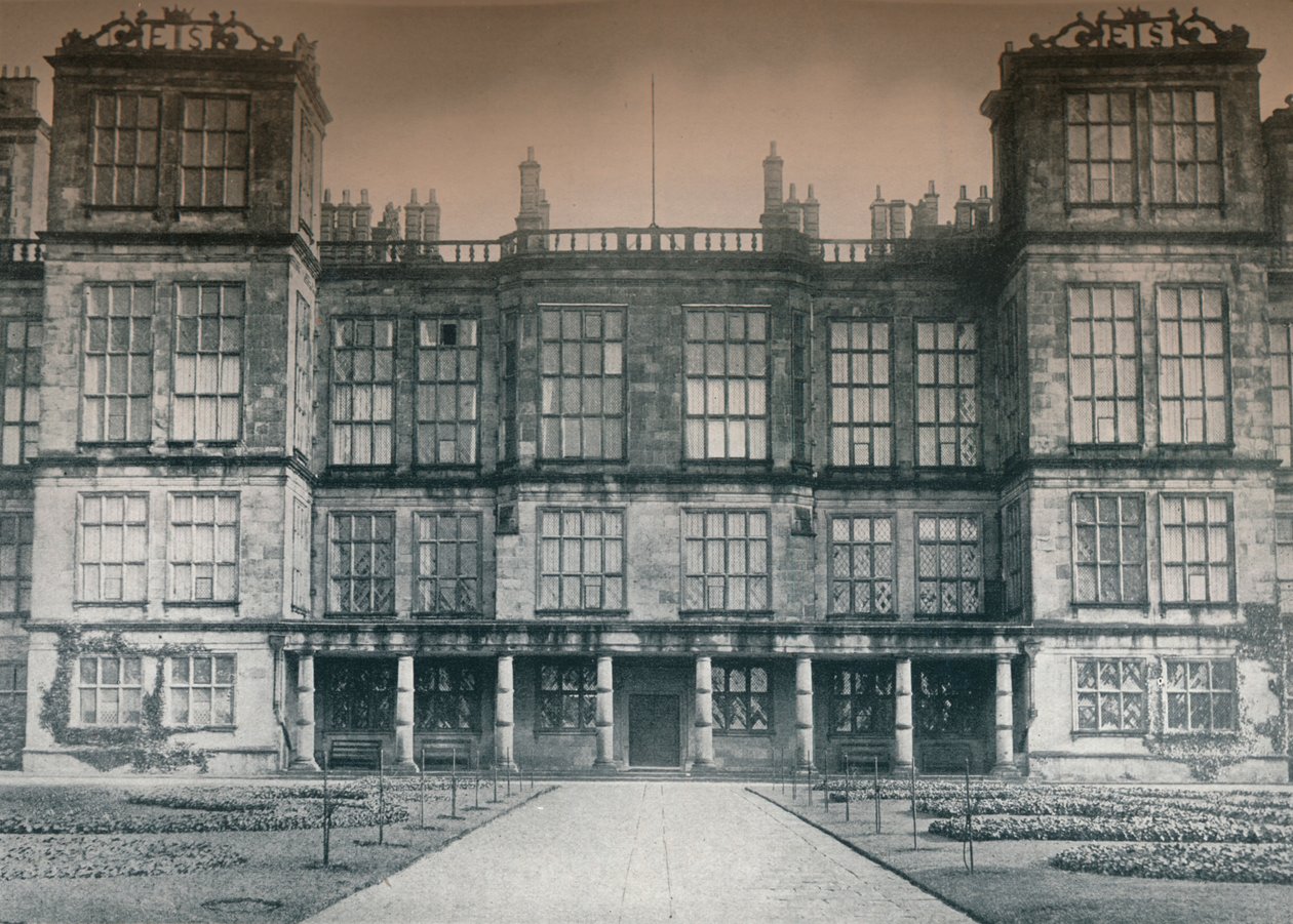 Hardwick Hall, sídlo Jeho milosti vévoda z Devonshire, c1907 od Leonard Willoughby