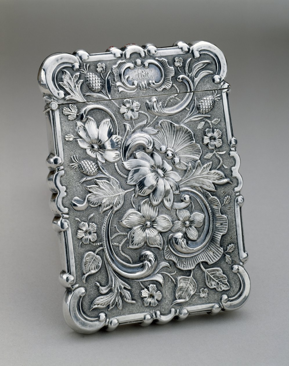 Pouzdro na vizitku, c. 1847-1850 (stříbro) od Leonard and Wilson