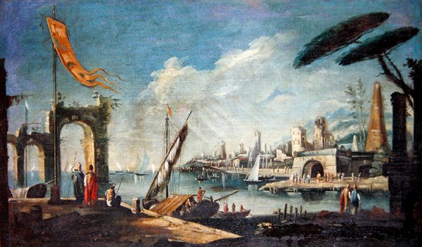 Neapol od Leonardo Coccorante
