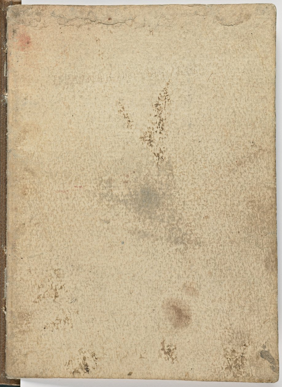 Kód o letu ptáků, c. 1505-06, papírový rukopis, cc. 18, obálka I od Leonardo da Vinci