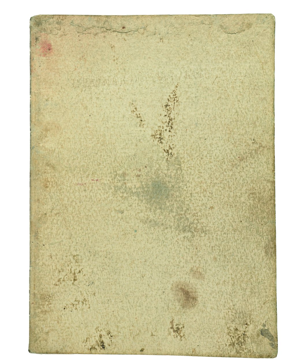 Kodex o letu ptáků, doslov I od Leonardo da Vinci
