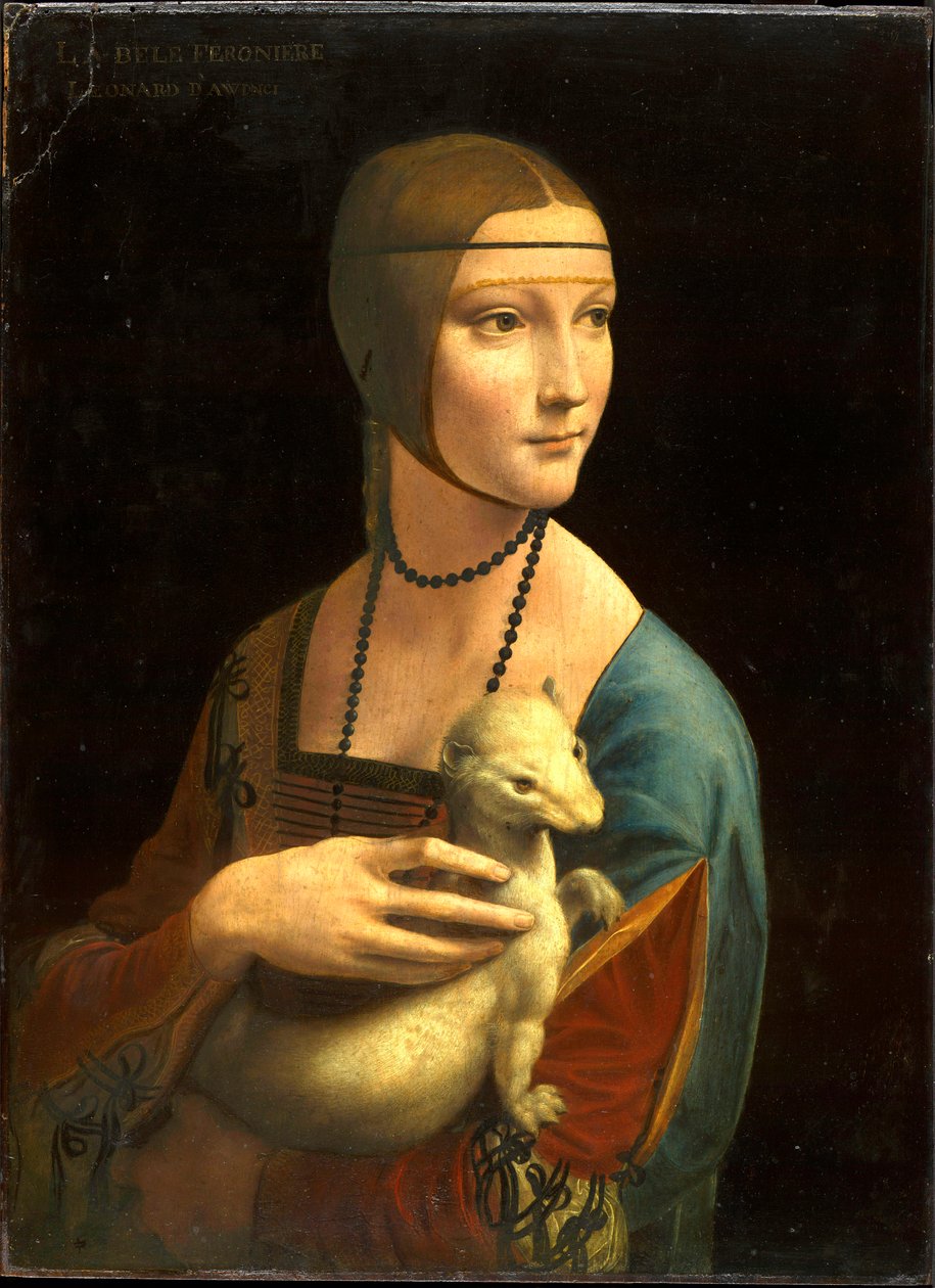 Dáma s hranostajem od Leonardo da Vinci