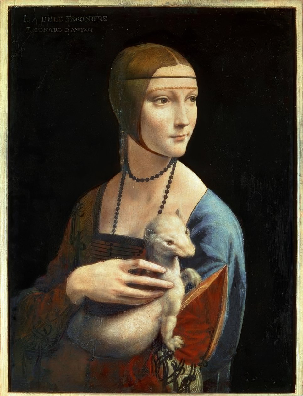 Dáma s hranostajem od Leonardo da Vinci