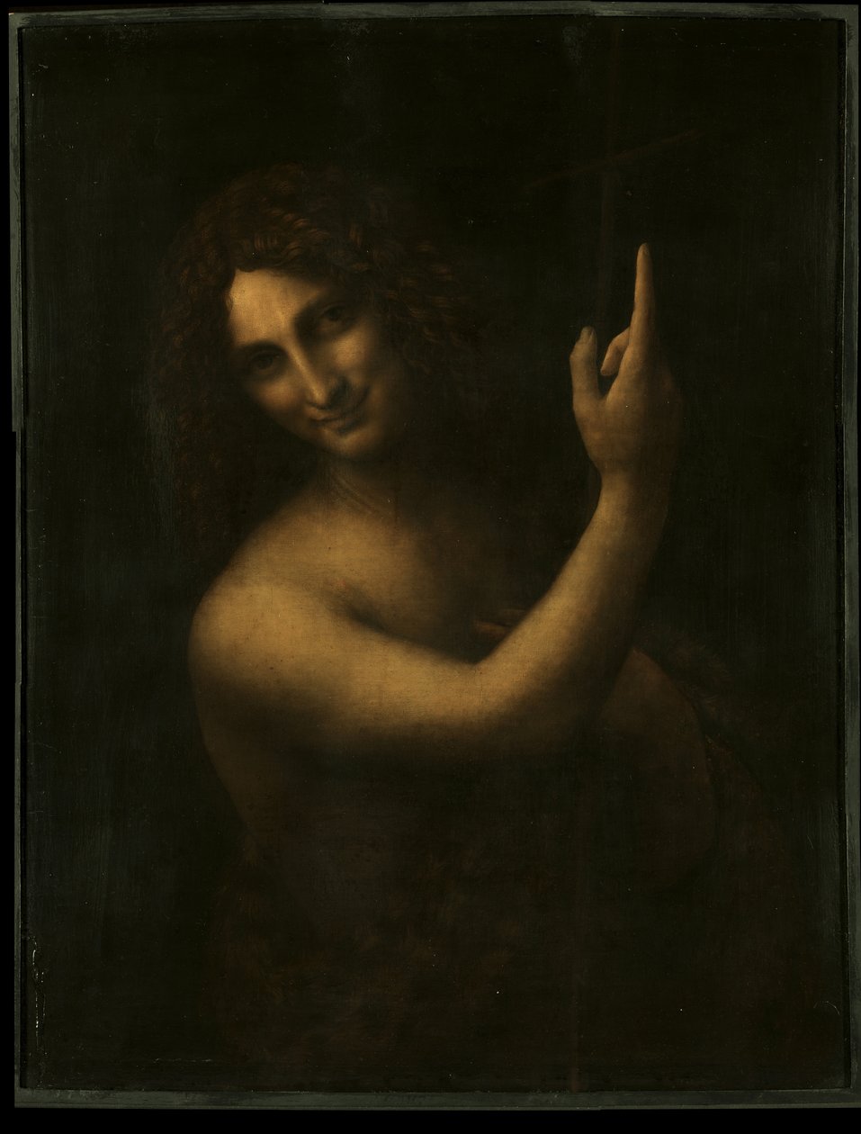 Svatý Jan Křtitel od Leonardo da Vinci