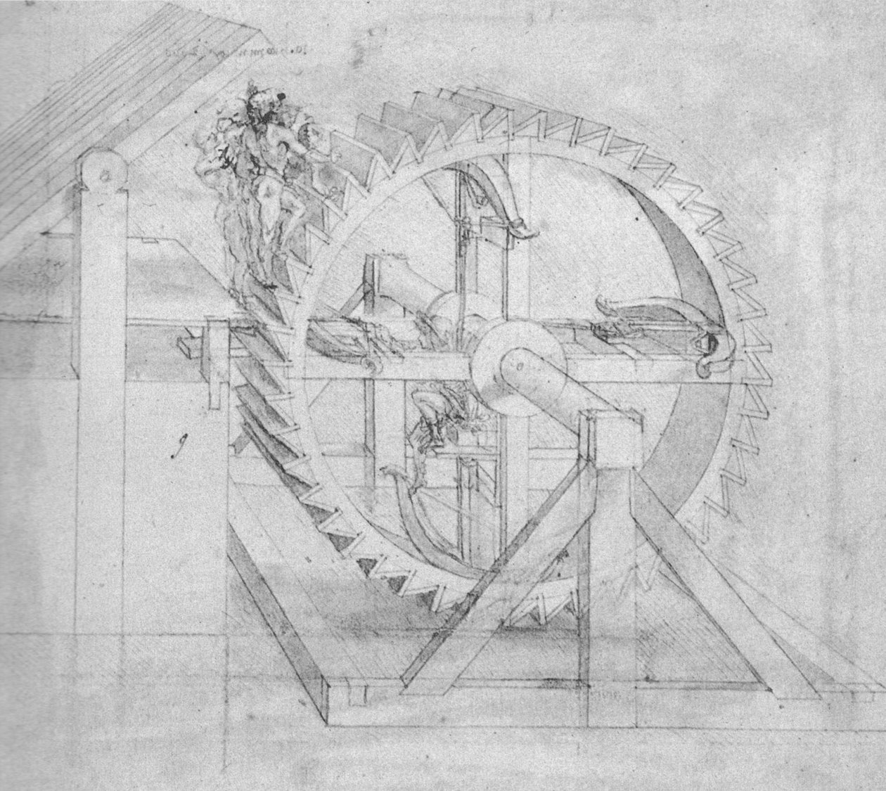 Ozubené kolo od Leonardo da Vinci
