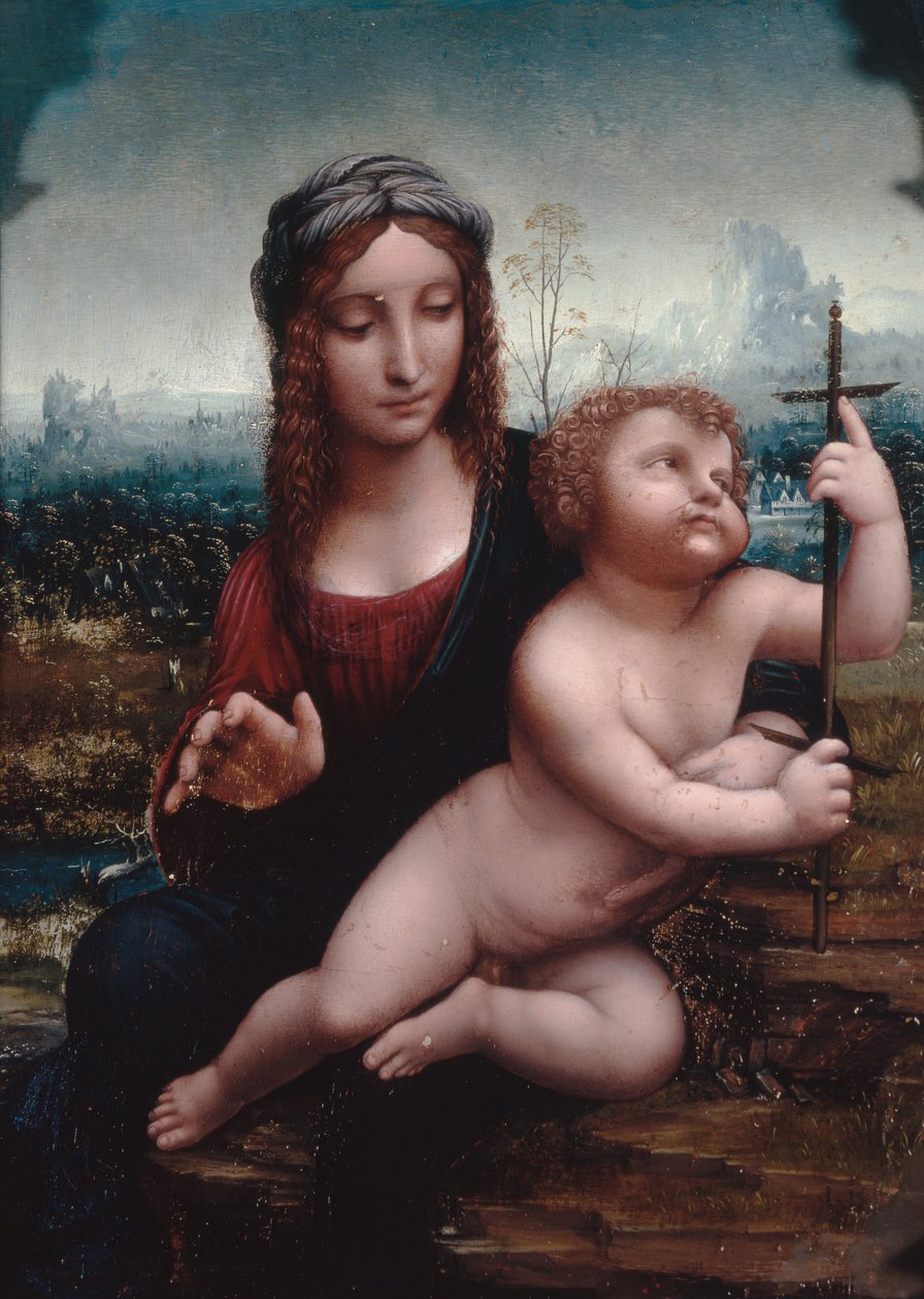 Panna vřetena od Leonardo da Vinci