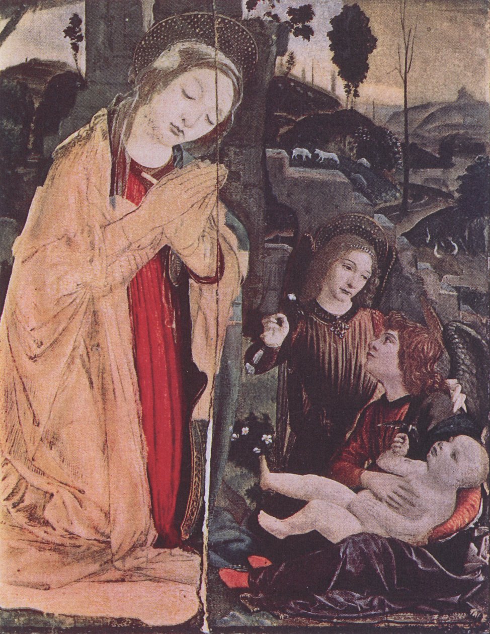 Detroitská adorace od Leonardo da Vinci