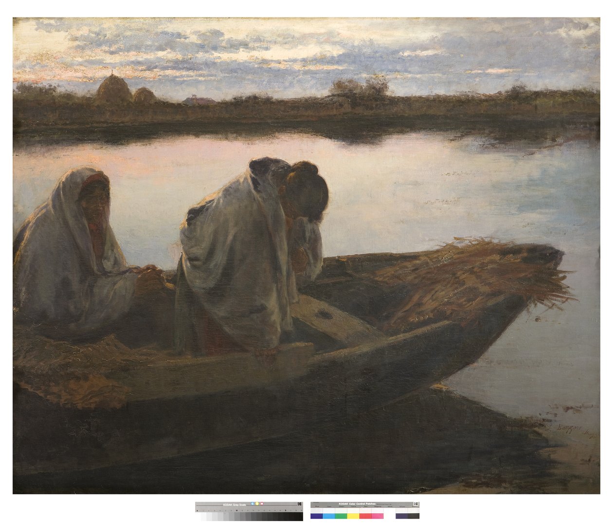 Modlitba (v Chioggia) nebo za nešťastného ztroskotaného, 1897 od Leonardo Bazzaro