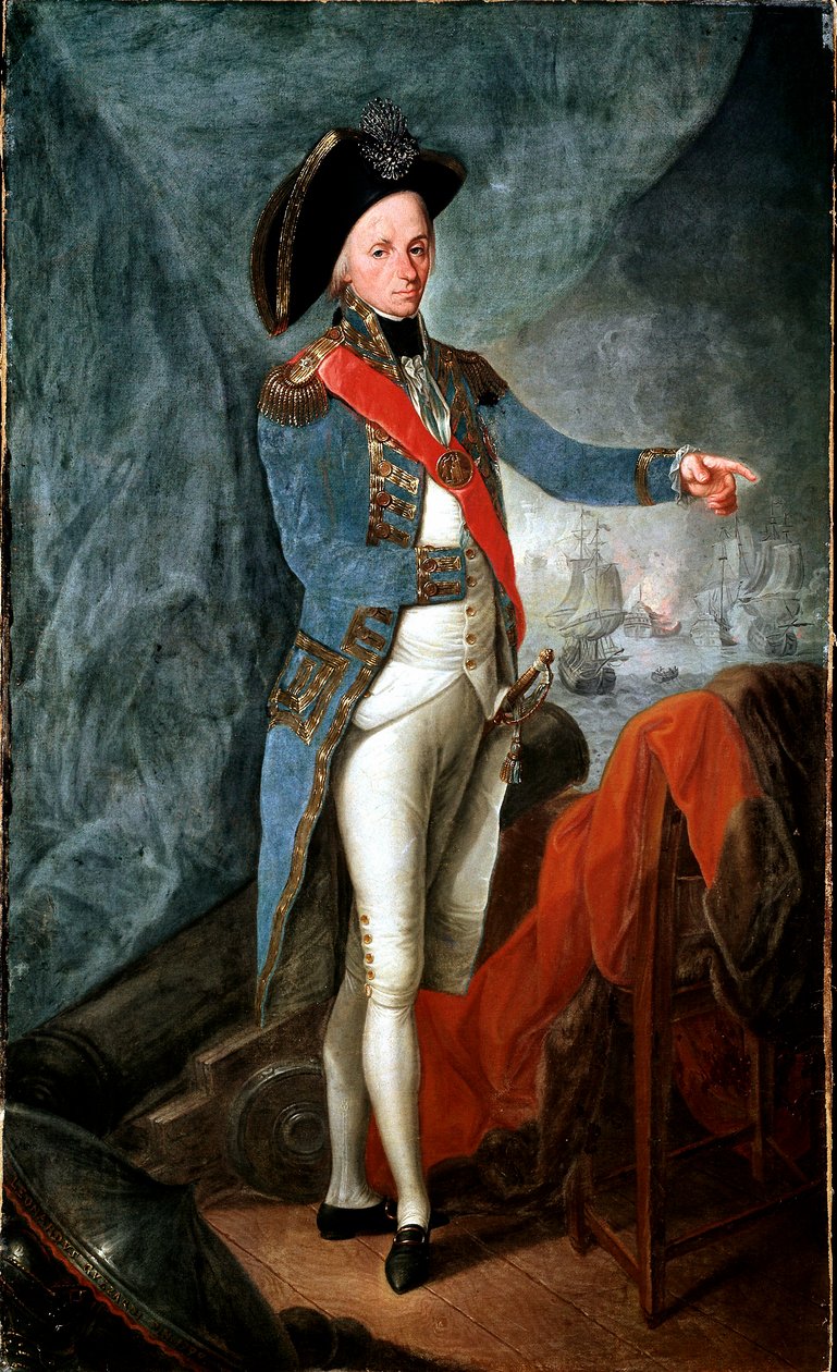 Portrét Horatio Nelson od Leonardo Guzzardi