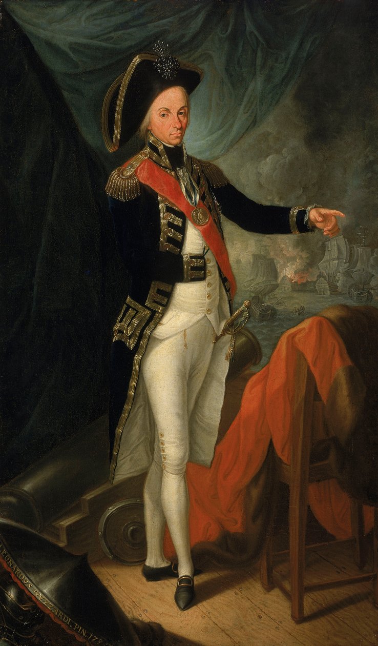 Kontradmirál Horatio Nelson od Leonardo Guzzardi