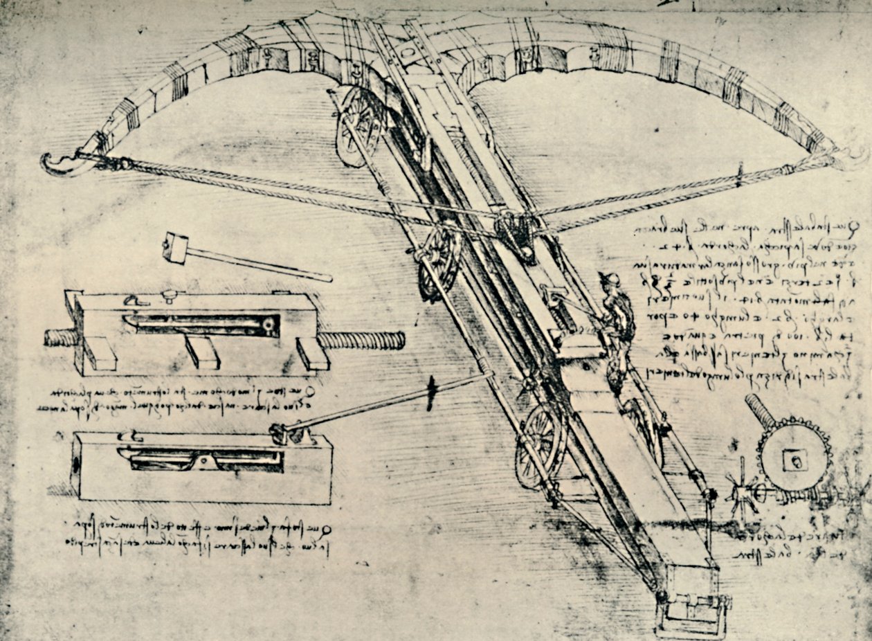Ballista, 1928 od Leonardo da Vinci