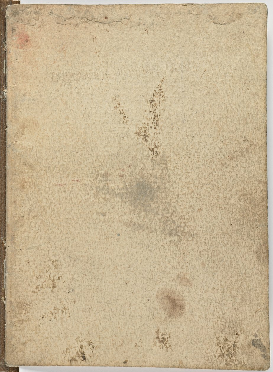 Kód o letu ptáků, c. 1505-06, papírový rukopis, cc. 18, obálka I od Leonardo da Vinci