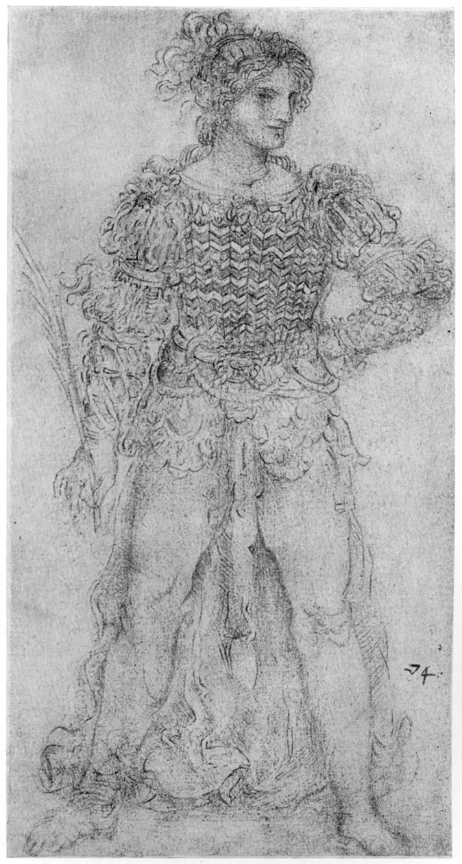 Studie kostýmů, 1954 od Leonardo da Vinci