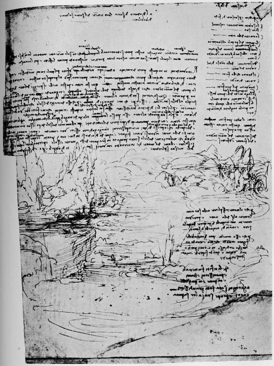 První stránka The Armenian Letters, 1928 od Leonardo da Vinci