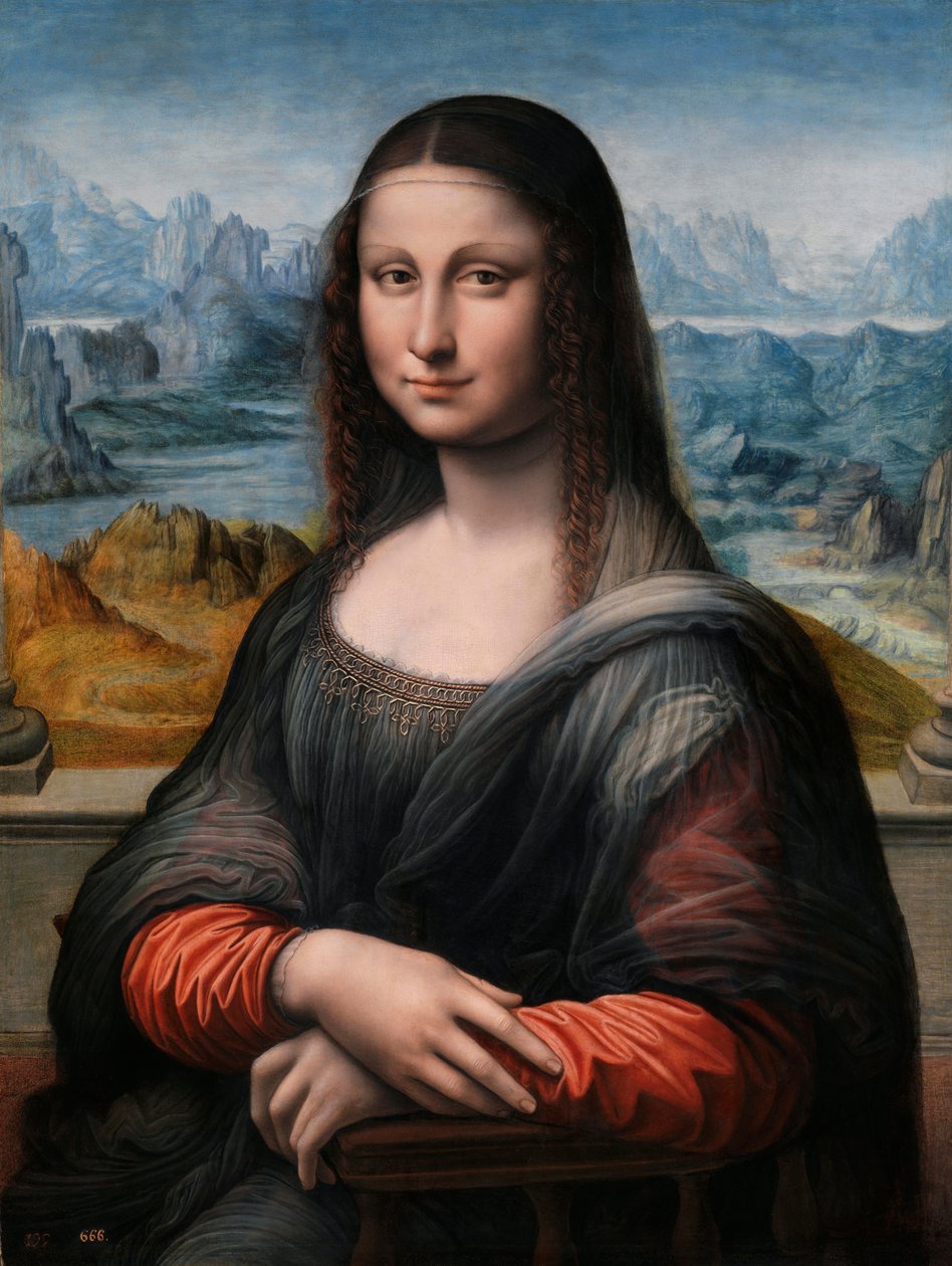 Mona Lisa La Gioconda, 1503-1516 od Leonardo da Vinci
