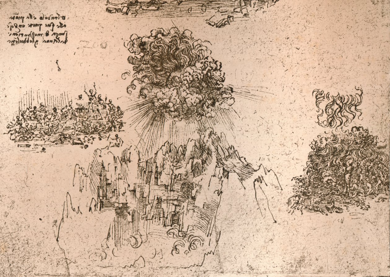 Reprezentace přírodních jevů, c1472-c1519 1883 od Leonardo da Vinci