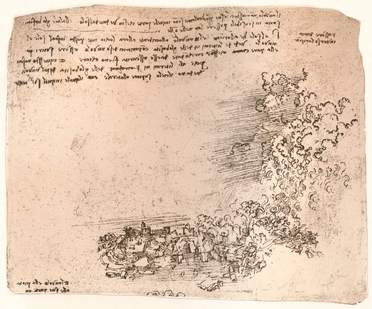 Reprezentace přírodních jevů, c1472-c1519 1883 od Leonardo da Vinci