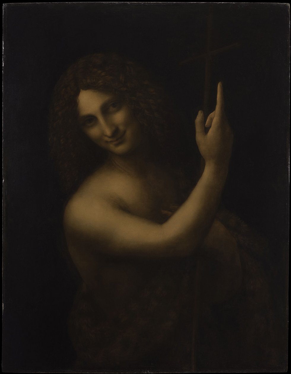 Svatý Jan Křtitel, 1513-1516. od Leonardo da Vinci