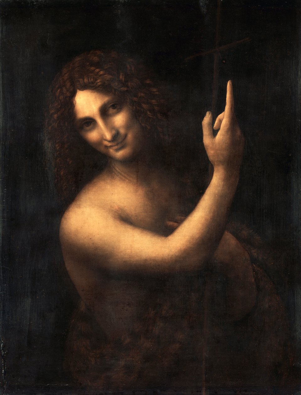 Svatý Jan Křtitel, 1513-1516 od Leonardo da Vinci