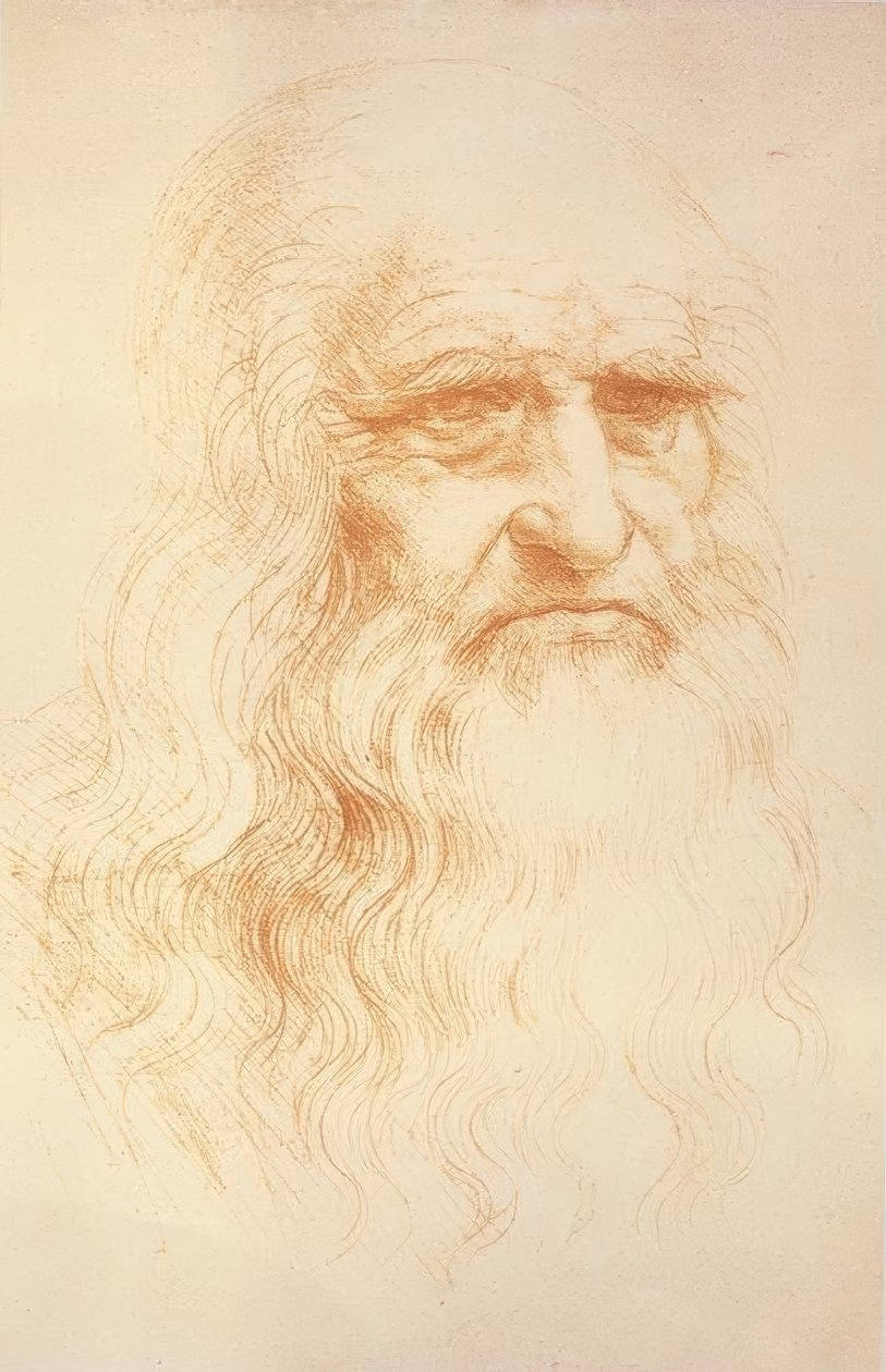 Autoportrét od Leonardo da Vinci