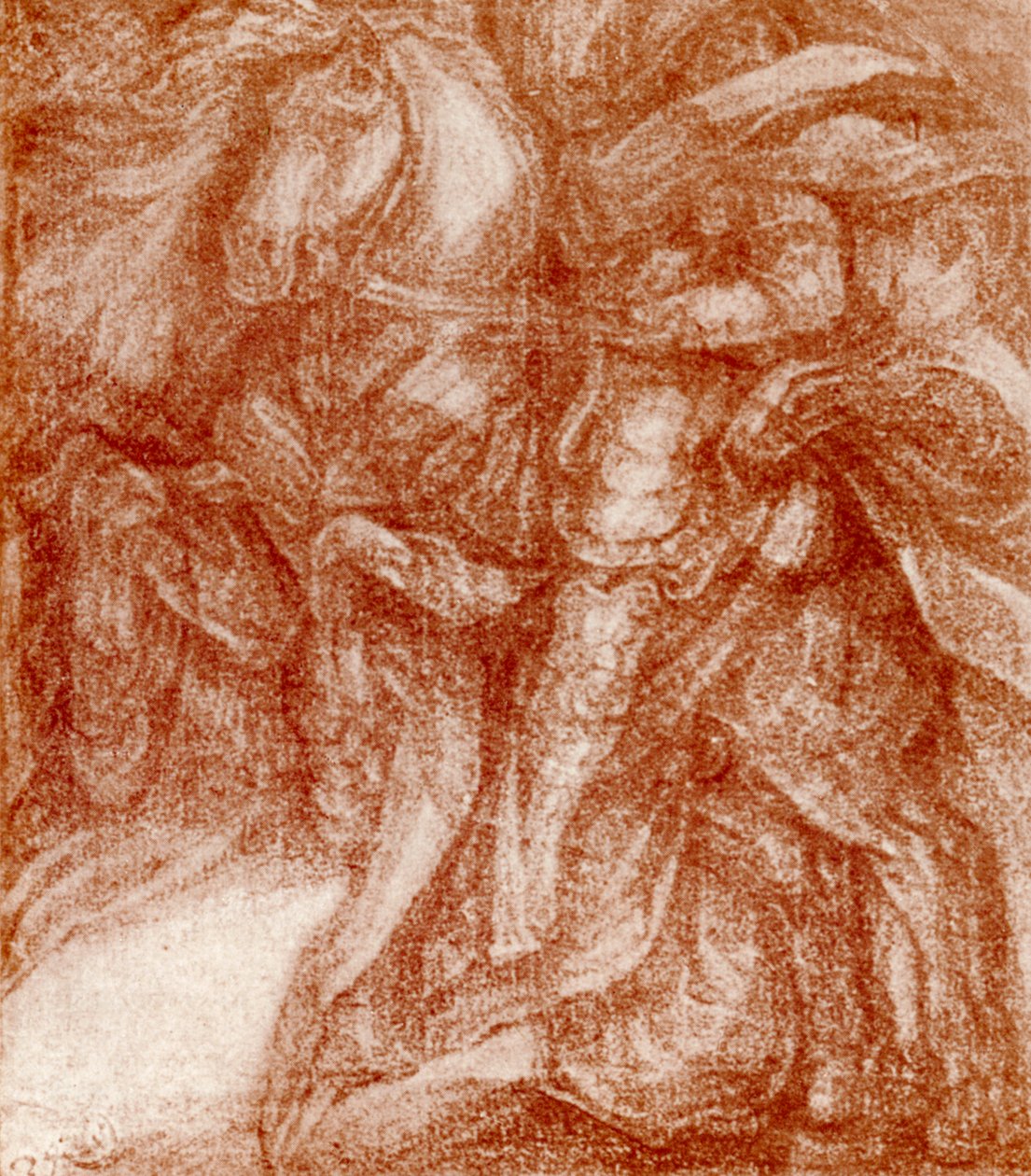 Studie rytíře, Leonardo De Vinci, 1913 od Leonardo da Vinci
