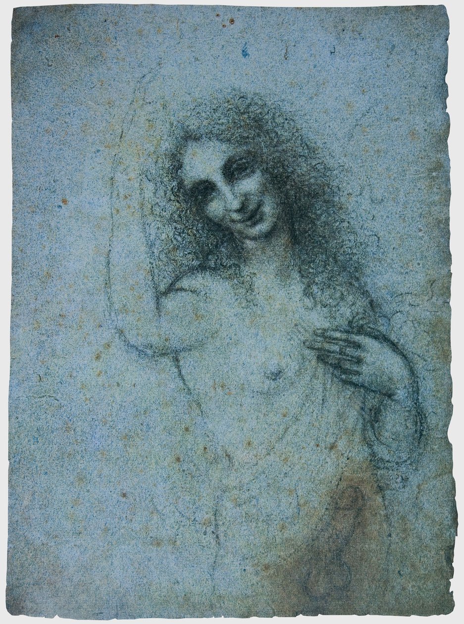 Anděl v těle, asi 1514 od Leonardo da Vinci