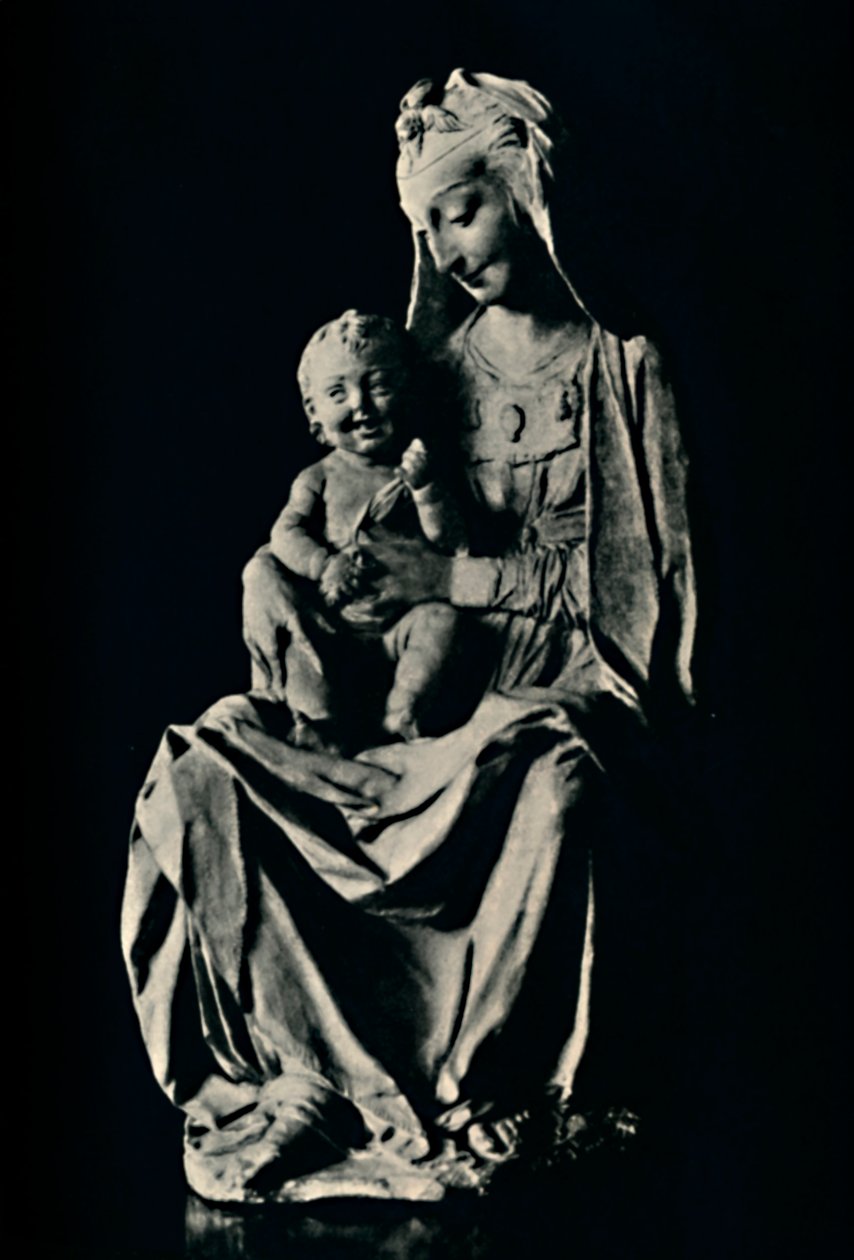 Madonna se smějícím se dítětem, 1928 od Leonardo da Vinci