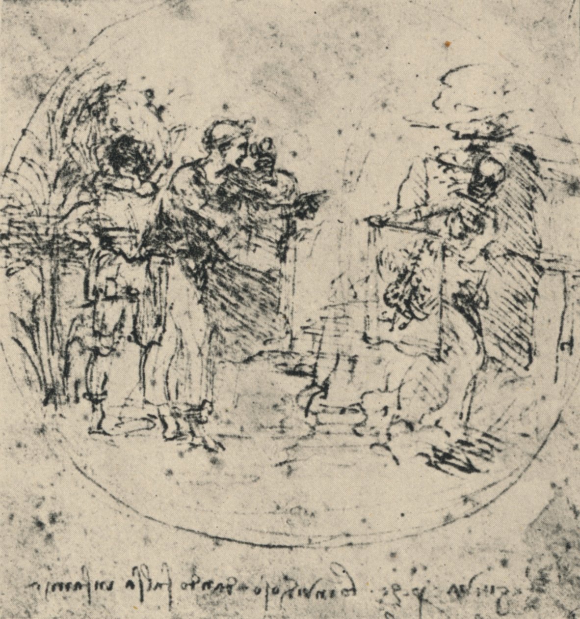 The Unmasking of Envy, c1480 1945 od Leonardo da Vinci