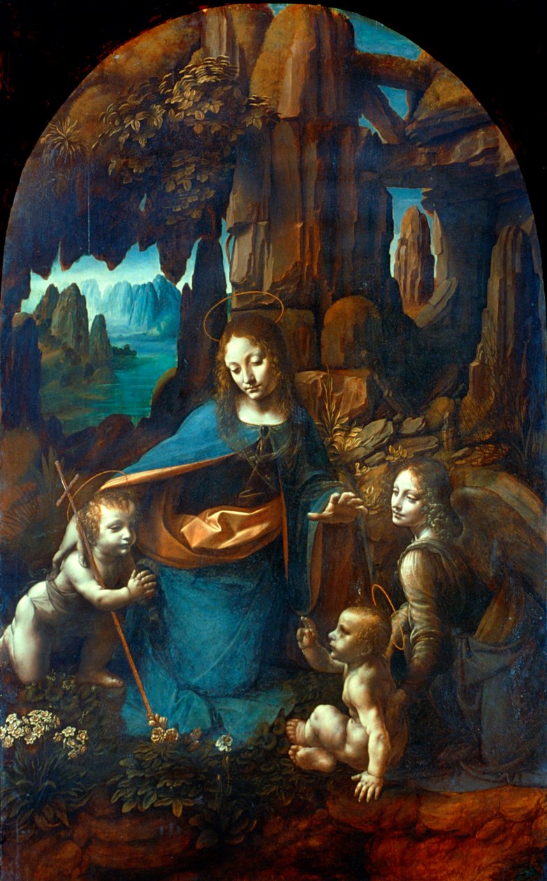 Panna ze skal, 1491-1519 od Leonardo da Vinci