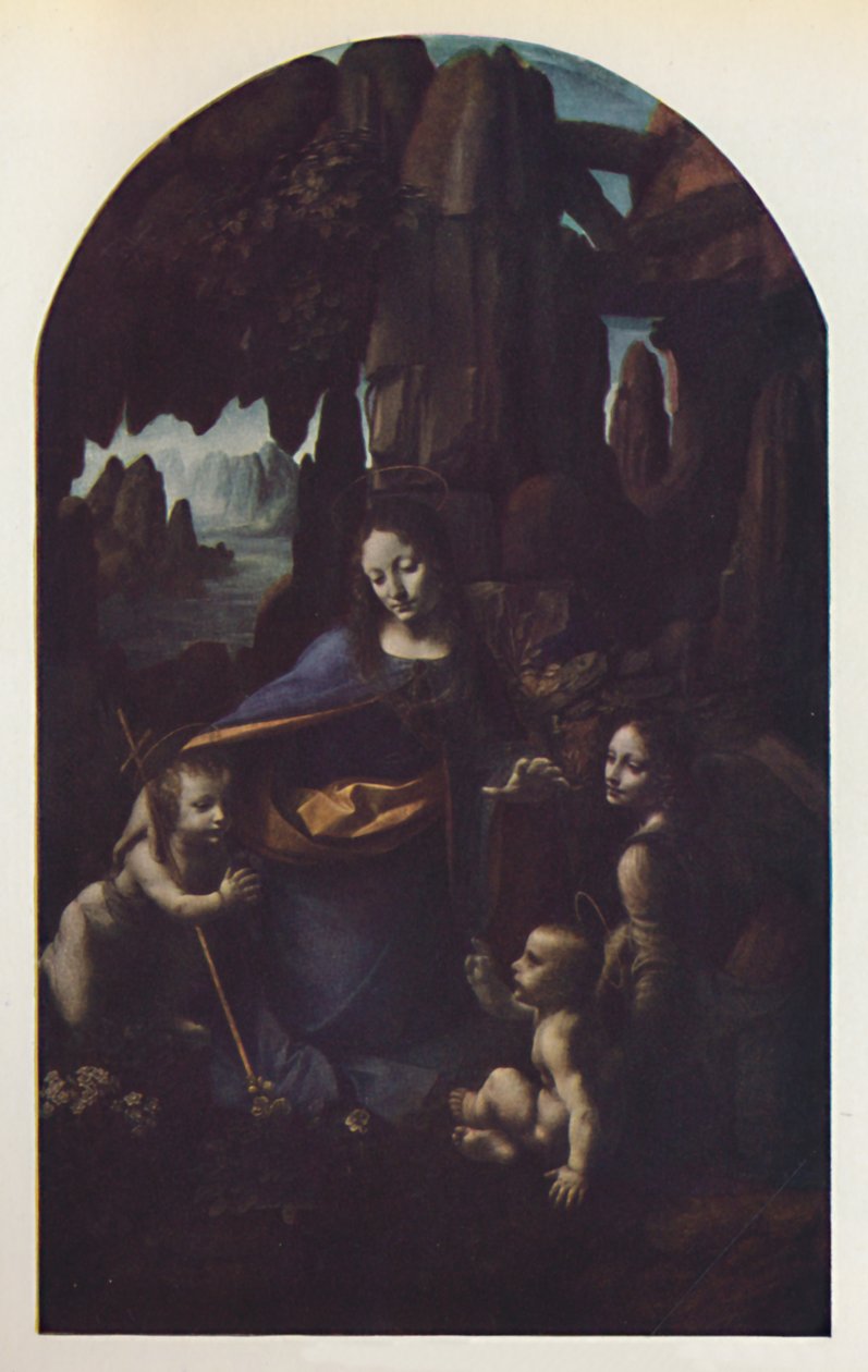 The Virgin of the Rocks, c1508, c1950. od Leonardo da Vinci