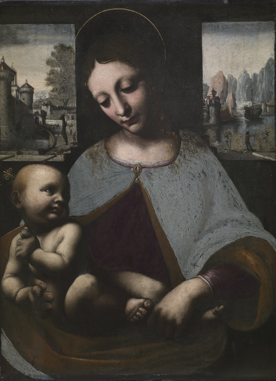 Panna s dítětem od Leonardo da Vinci