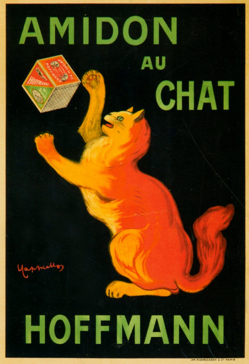 Hoffmanův kočičí škrob od Leonetto Cappiello