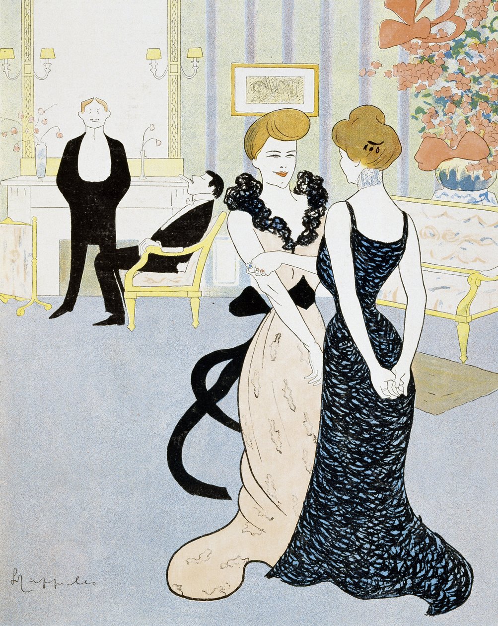 Další řešení záhady (nákres) od Leonetto Cappiello