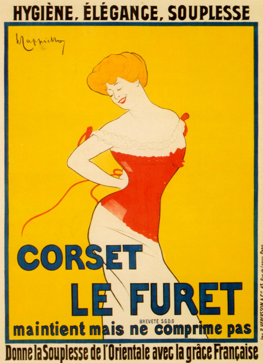 Korzet Le Furet od Leonetto Cappiello