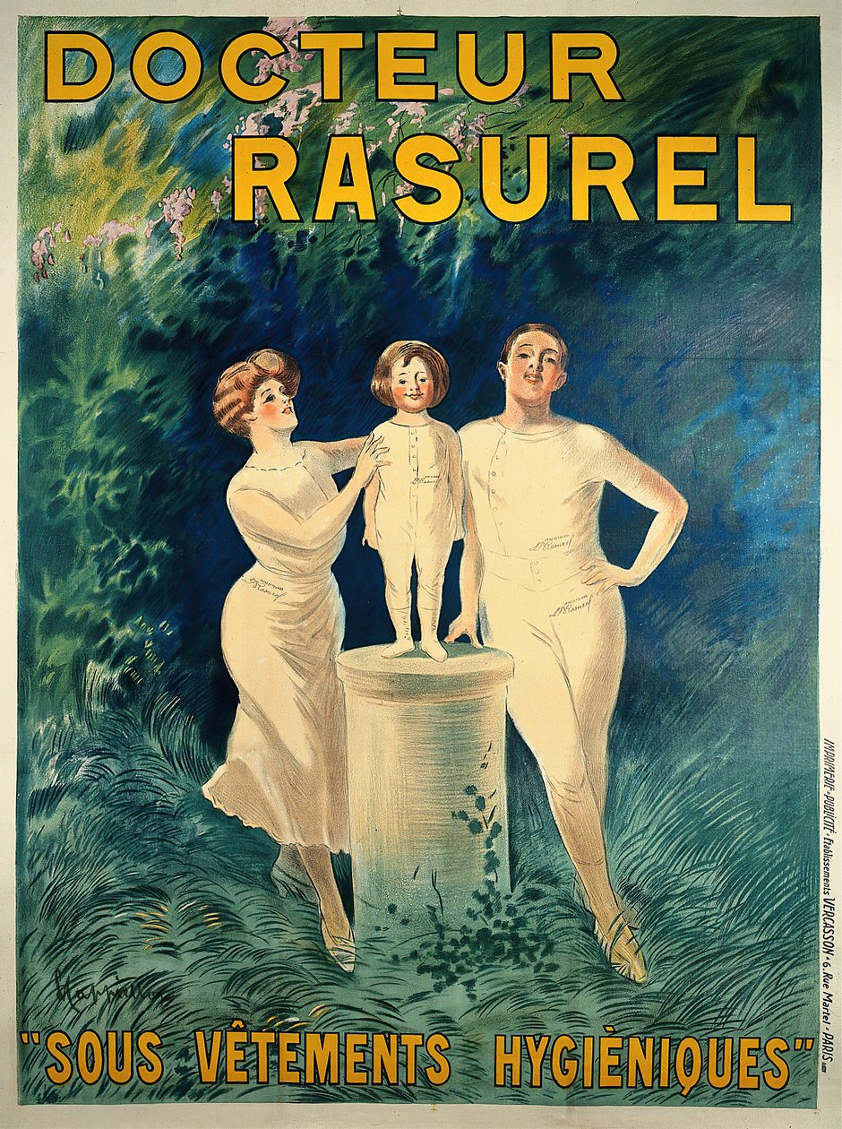 Doktor Rasurel: Hygienické spodní prádlo Doktor Rasurel: Hygienické spodní prádlo, c. 1911. od Leonetto Cappiello