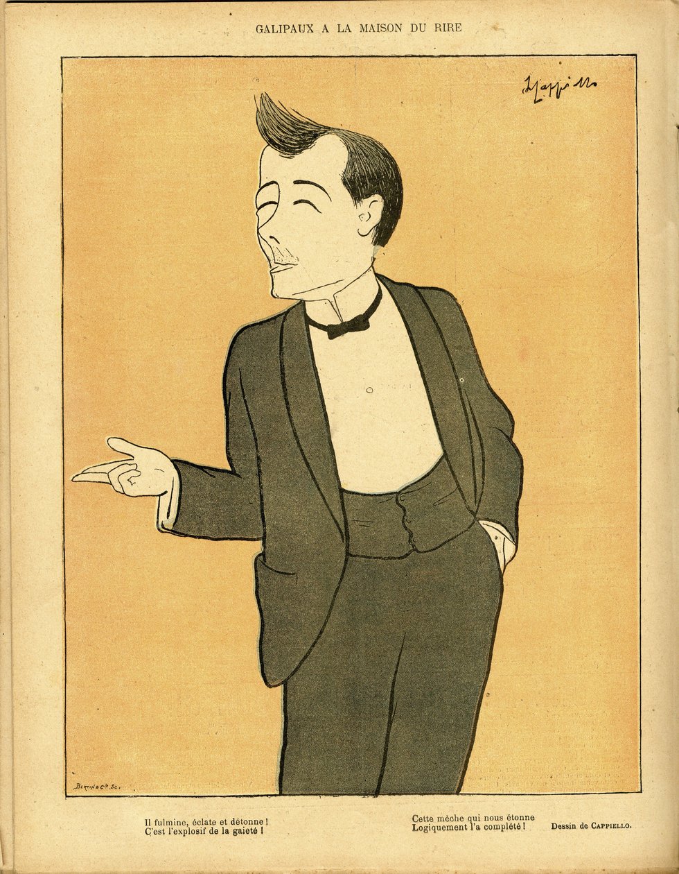 Ilustrace Leonetto Cappiello dit Cappiello (1875-1942) v Le Lire, no. 297 od Leonetto Cappiello