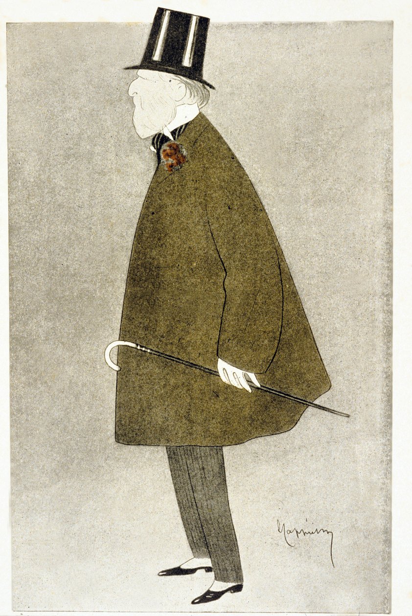 Jacques Doucet (1853¿1929), francouzský módní návrhář, známý pro své elegantní šaty vyrobené z tenkých průsvitných materiálů v překrývajících se pastelových barvách. od Leonetto Cappiello