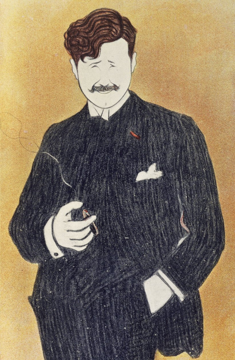Portrét Georgese Feydeaua (Paříž od Leonetto Cappiello