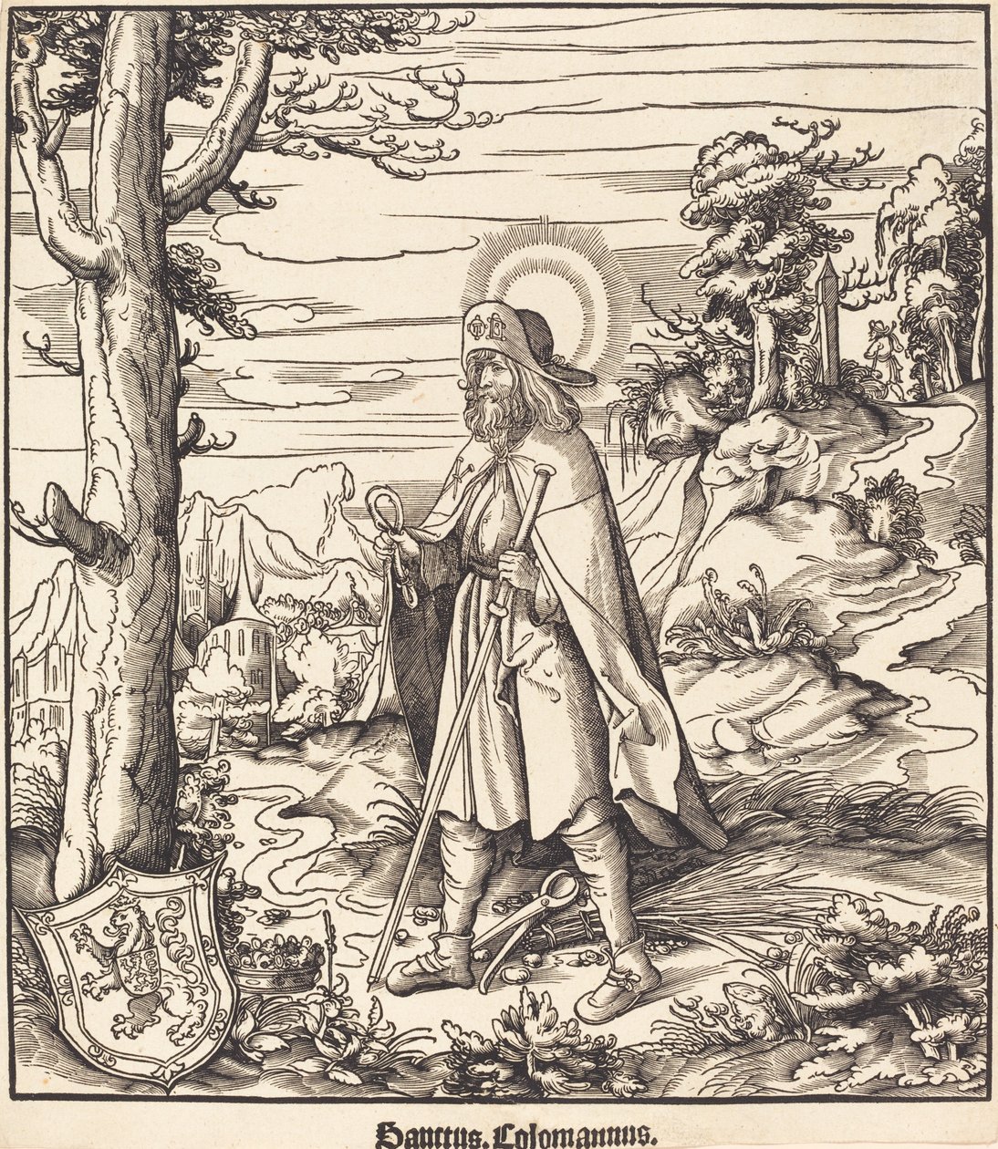 Svatý Colomann od Leonhard Beck