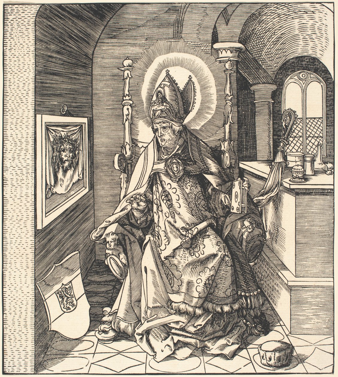 Svatý Remigius od Leonhard Beck