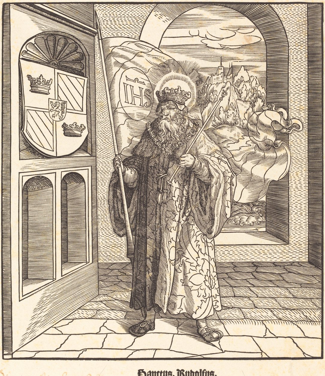 Svatý Rudolfe od Leonhard Beck