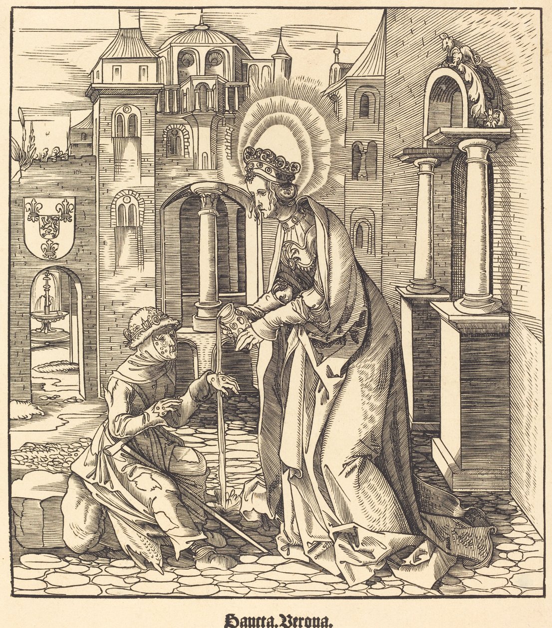Svatá Verona od Leonhard Beck