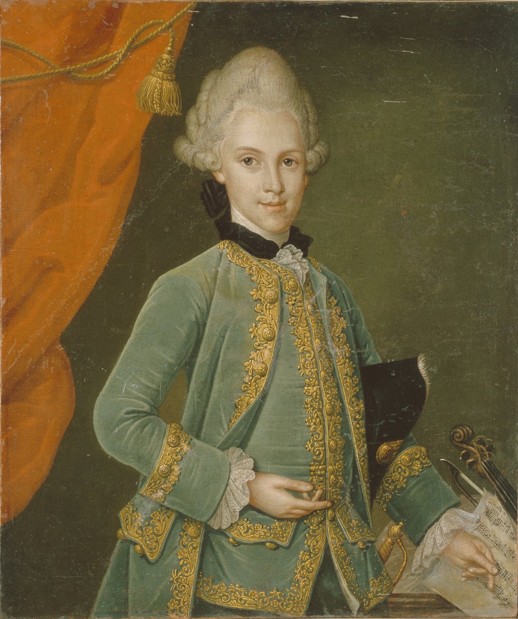 Portrét hraběte Karla Gustava von Simolin 1715-1777 od Leonhard Schorer