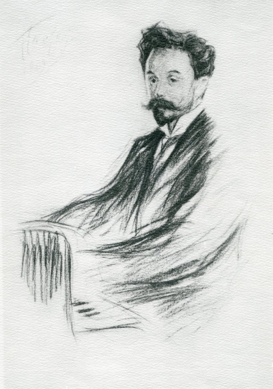 Alexander Nikolajevič Skrjabin (1827-1915), 1909 od Leonid Osipovic Pasternak