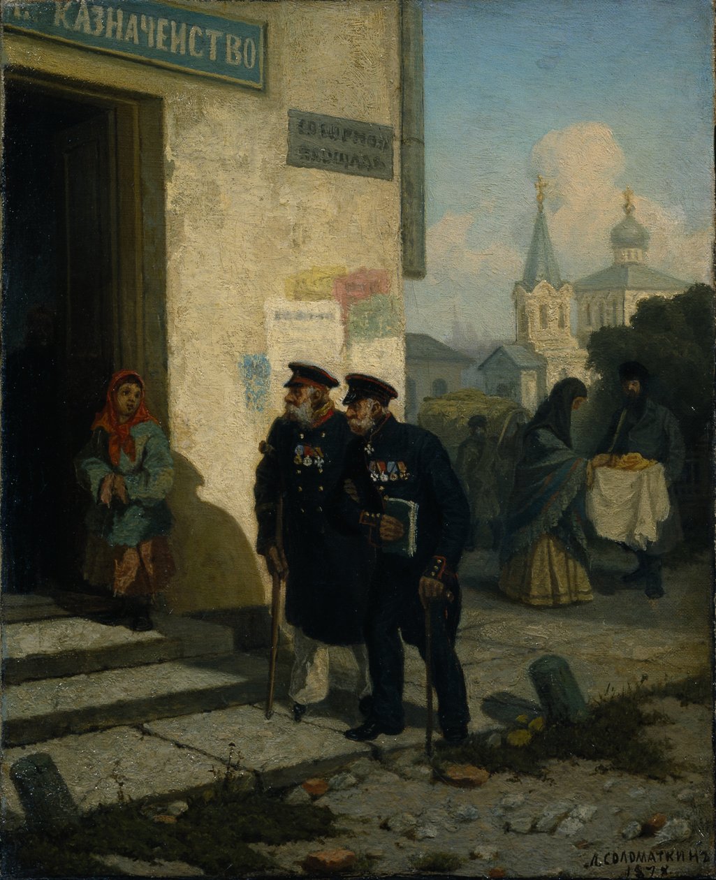Den důchodu, 1878 od Leonid Ivanovich Solomatkin